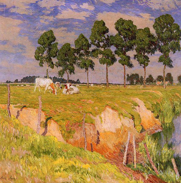 Emile Claus La Berge Rangee oil painting picture